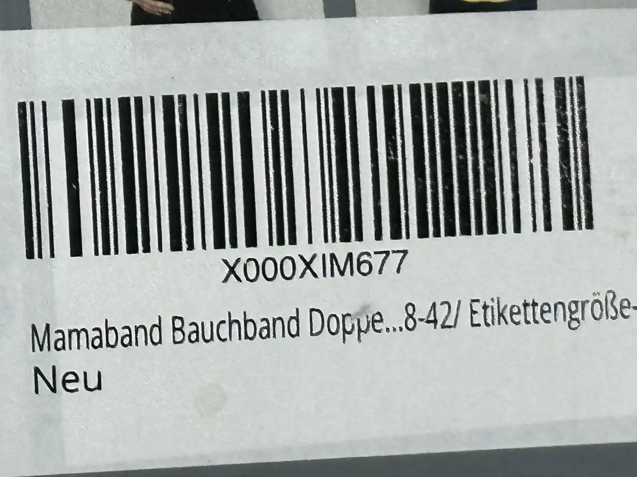 Billede 7 - Graviditetsmave bælte