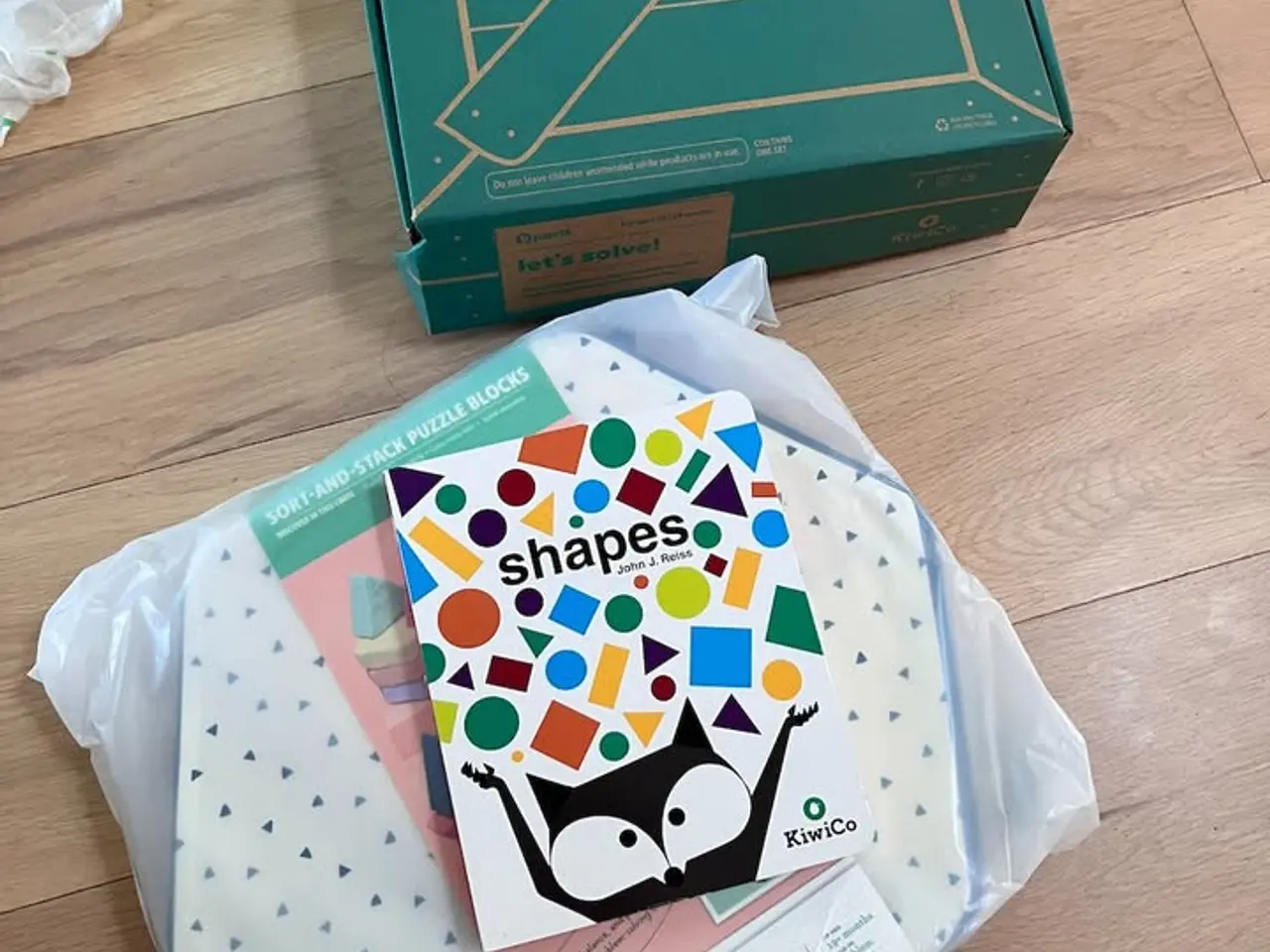 Billede 1 - KiwiCo Panda Crate Shapes, nyt legetøj til 2-årige