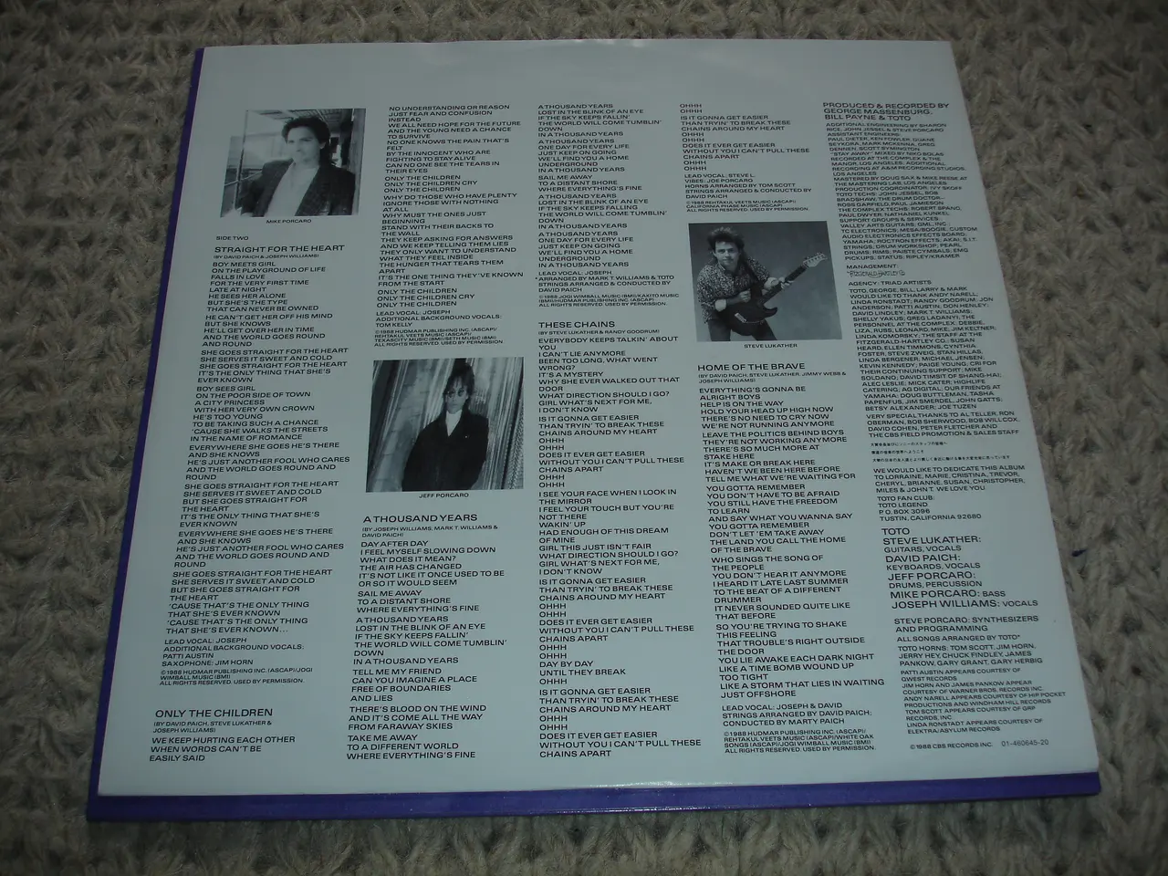 Billede 4 - (Sender gerne) Toto – The Seventh One ( Pamela )