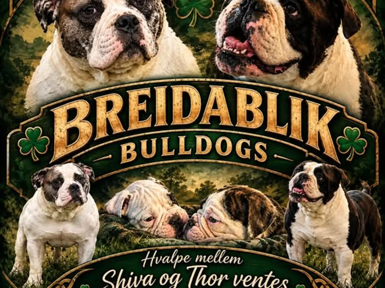 Billede 1 - Old English Bulldog hvalpe