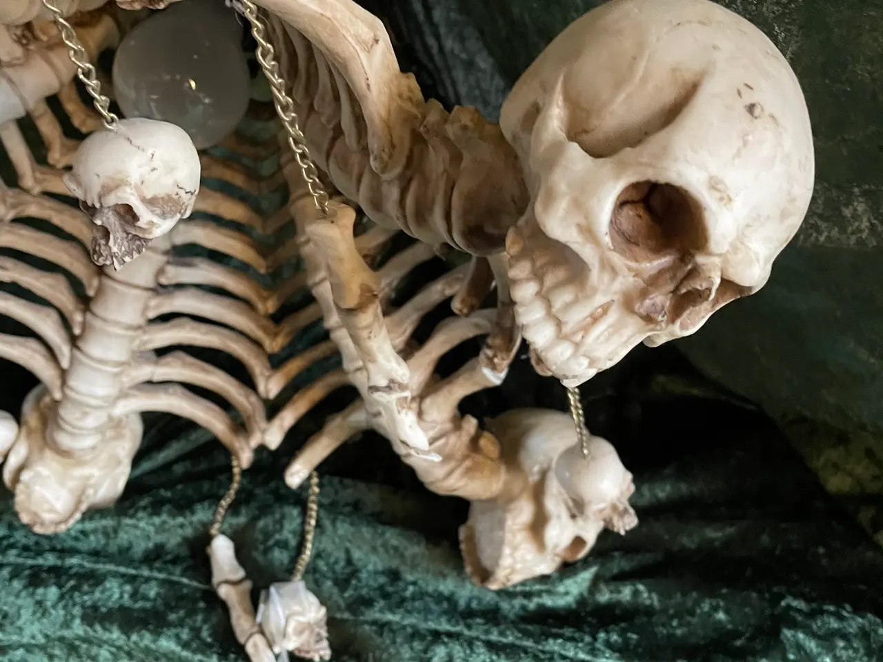 Billede 4 - Skeletlampe til halloween