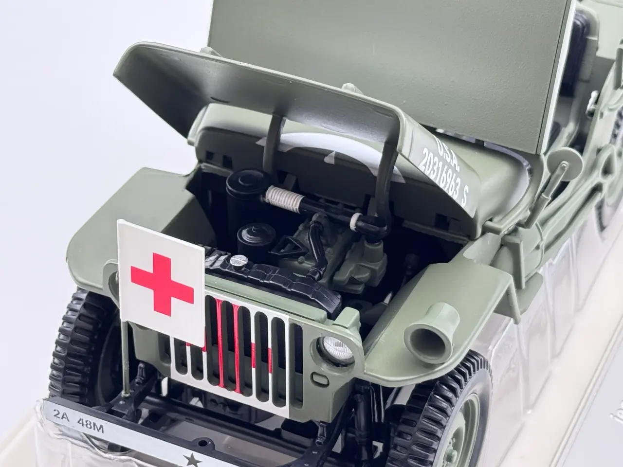 Billede 7 - 1944 Jeep US Army "US Army Ambulance" D-Day 1:18