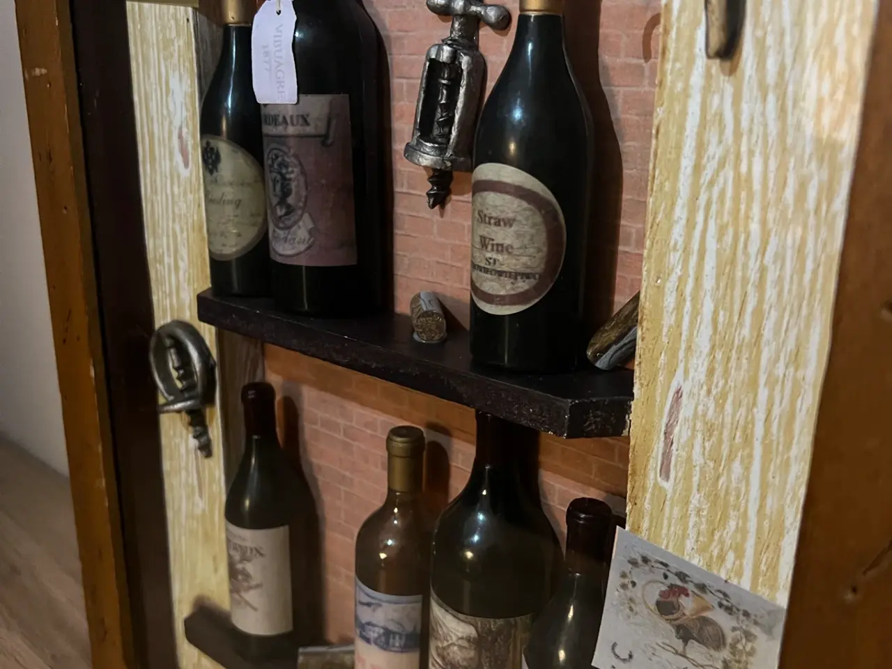 Billede 4 - Gammelt fransk vin 3D billede
