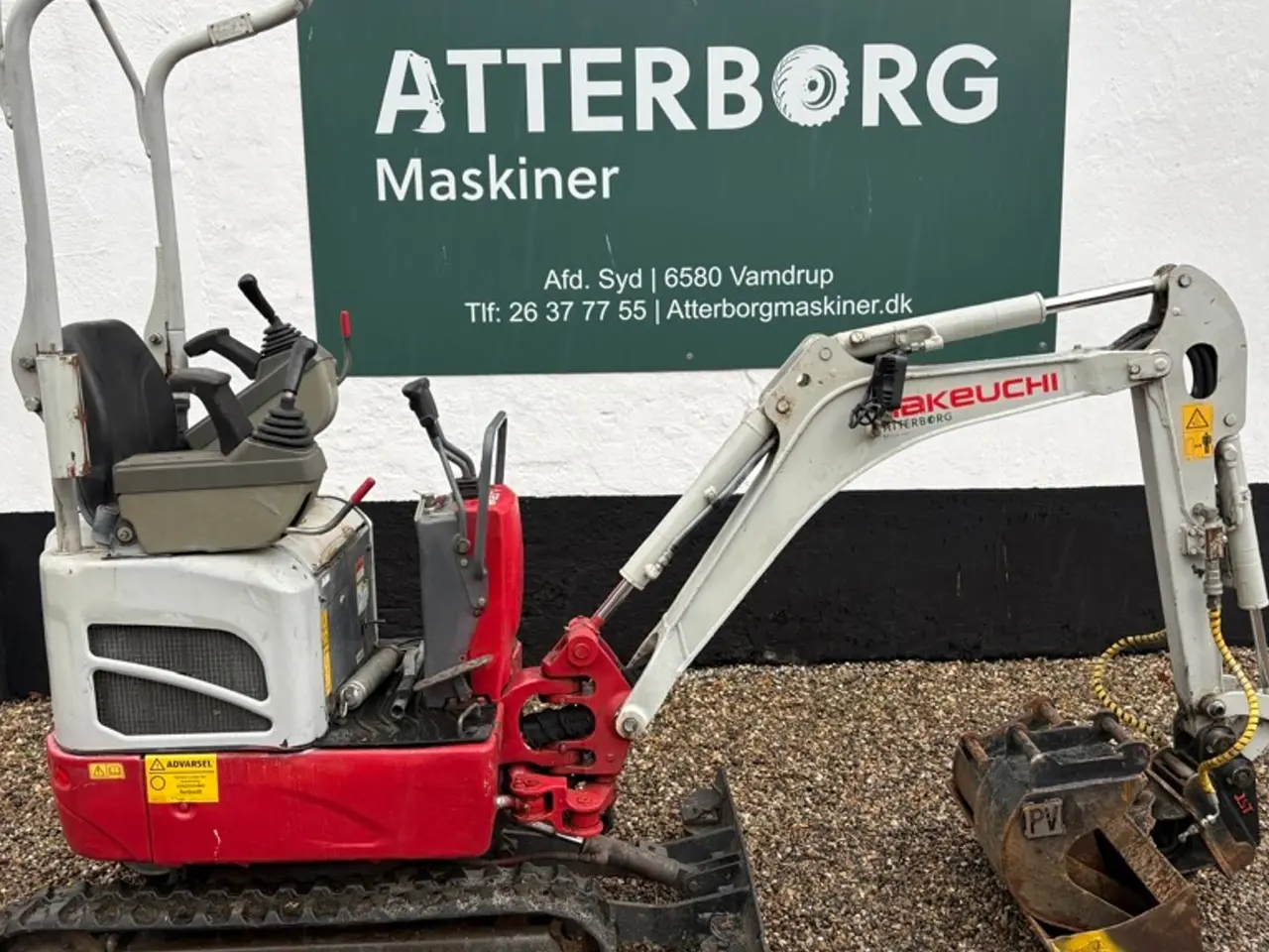 Billede 1 - Takeuchi TB210R Minigraver