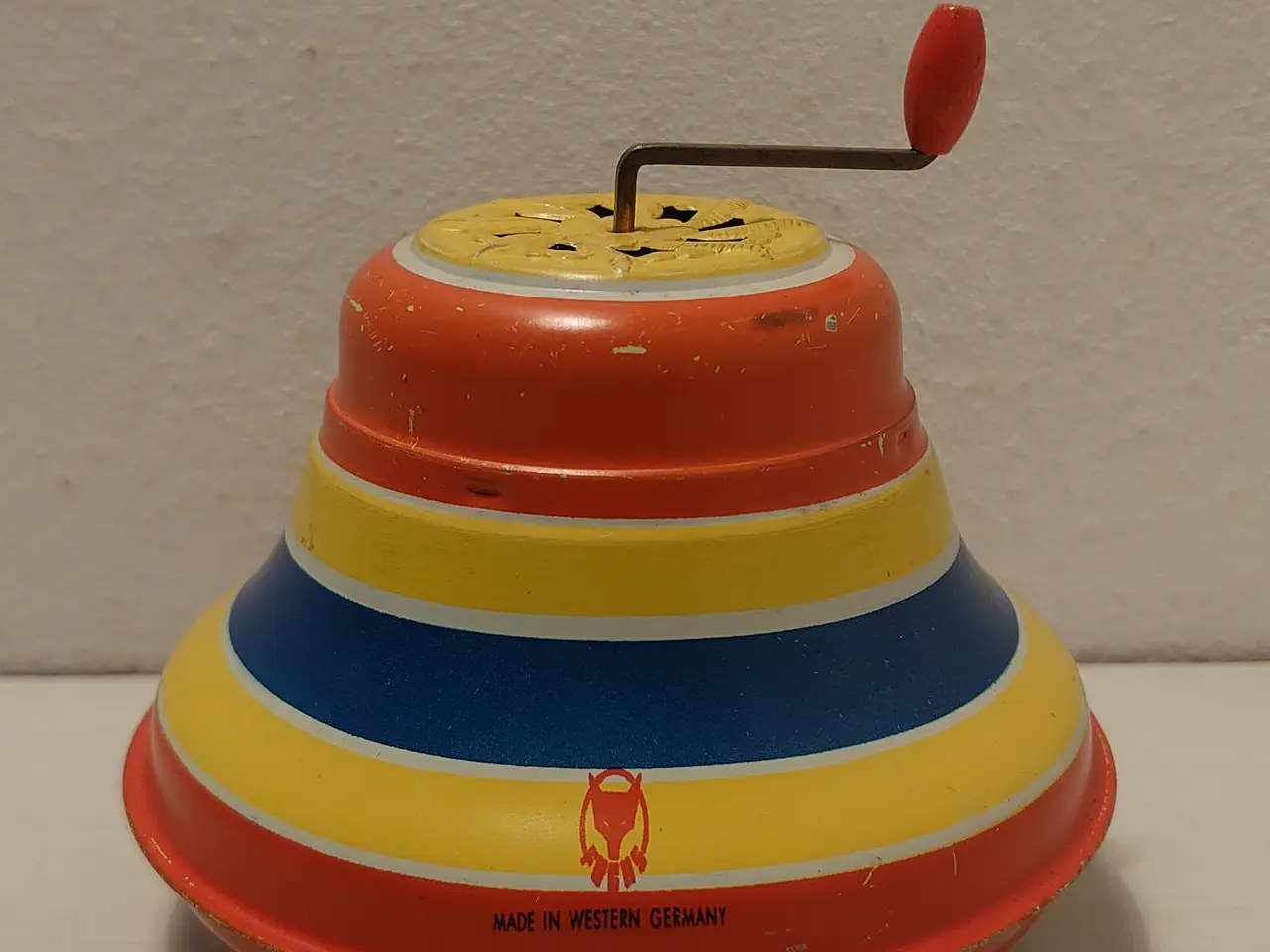 Billede 1 - Sjælden blik spilledåse fra Fuchs.Ca.1950