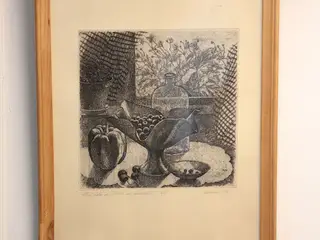 Original radering af Ritma Zikmane-Lagzdiņa