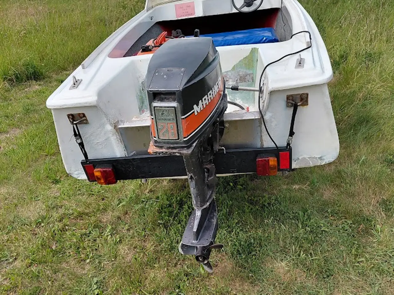 Billede 5 - Speedbåd med motor og trailer
