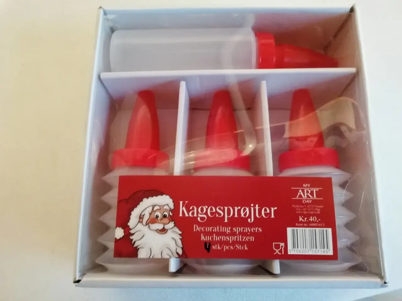 Billede 1 - kagesprøjter 4 stk.