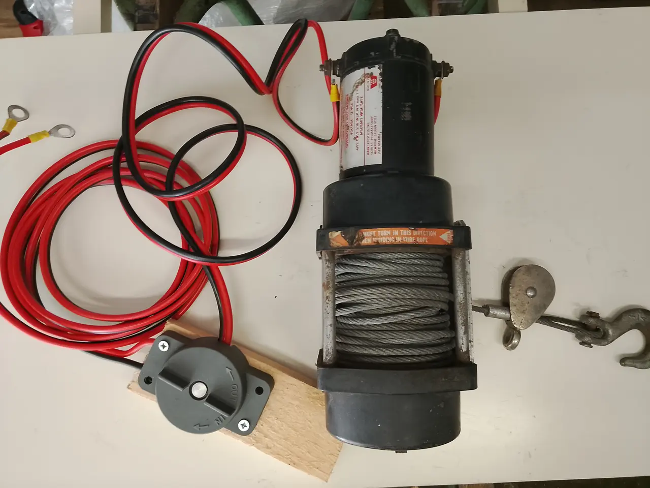 Billede 2 - Elspil 900 kg Warn U 2000