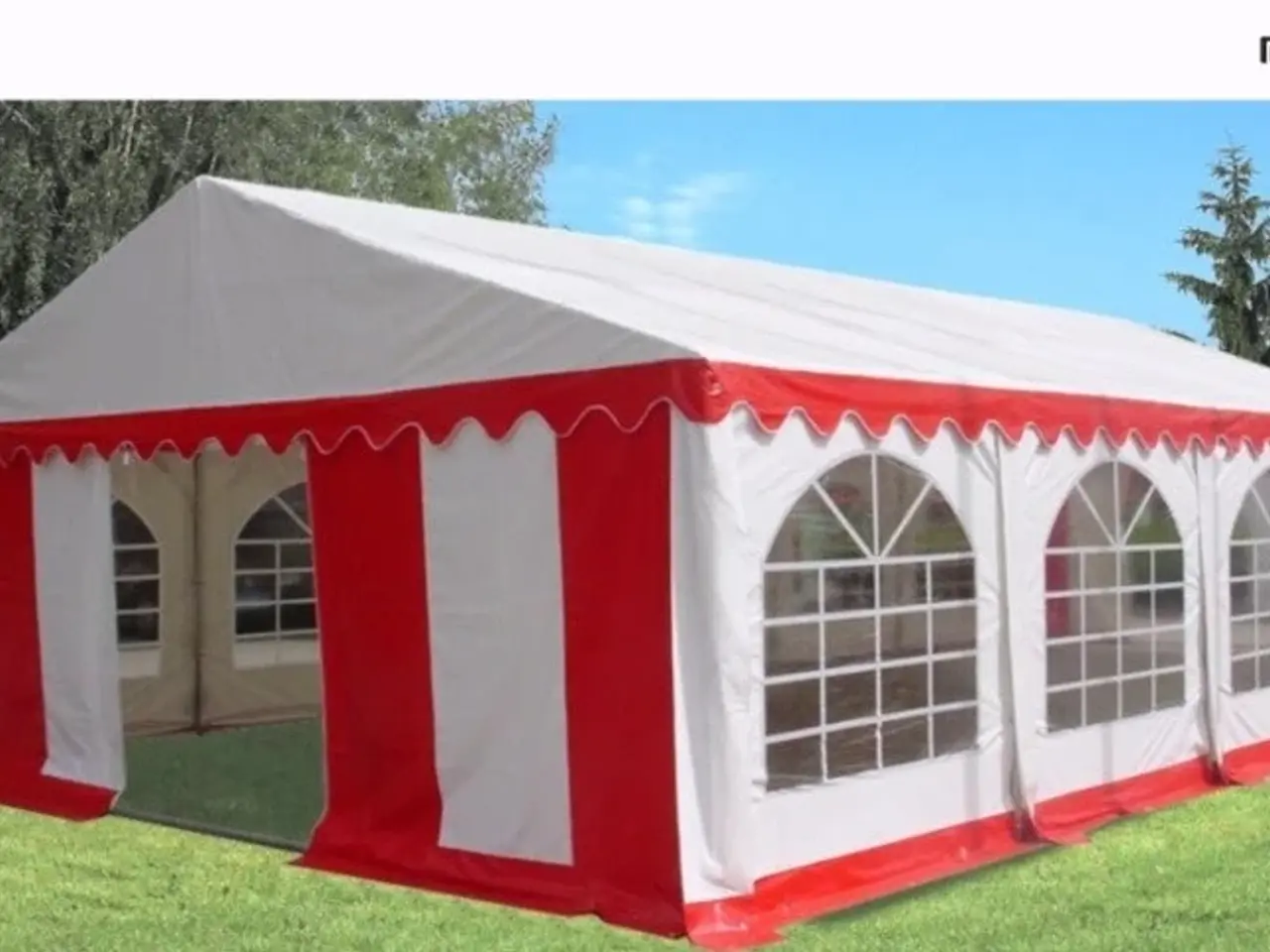 Billede 1 - Stort fest telt 6x8 meter (udlejes)