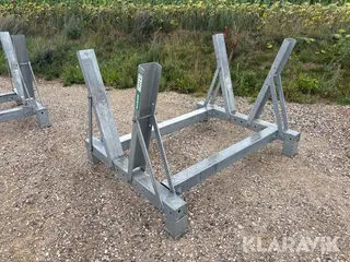 Opbevaringsstativ Galvaniseret - 1 styk