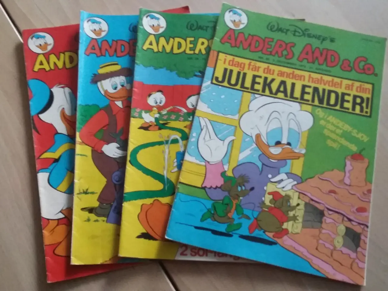 Billede 1 - Anders And blade 1979 4stk