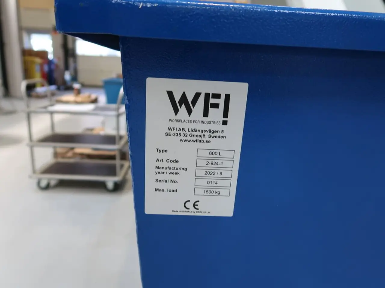 Billede 5 - Vippecontainer WFI 600L