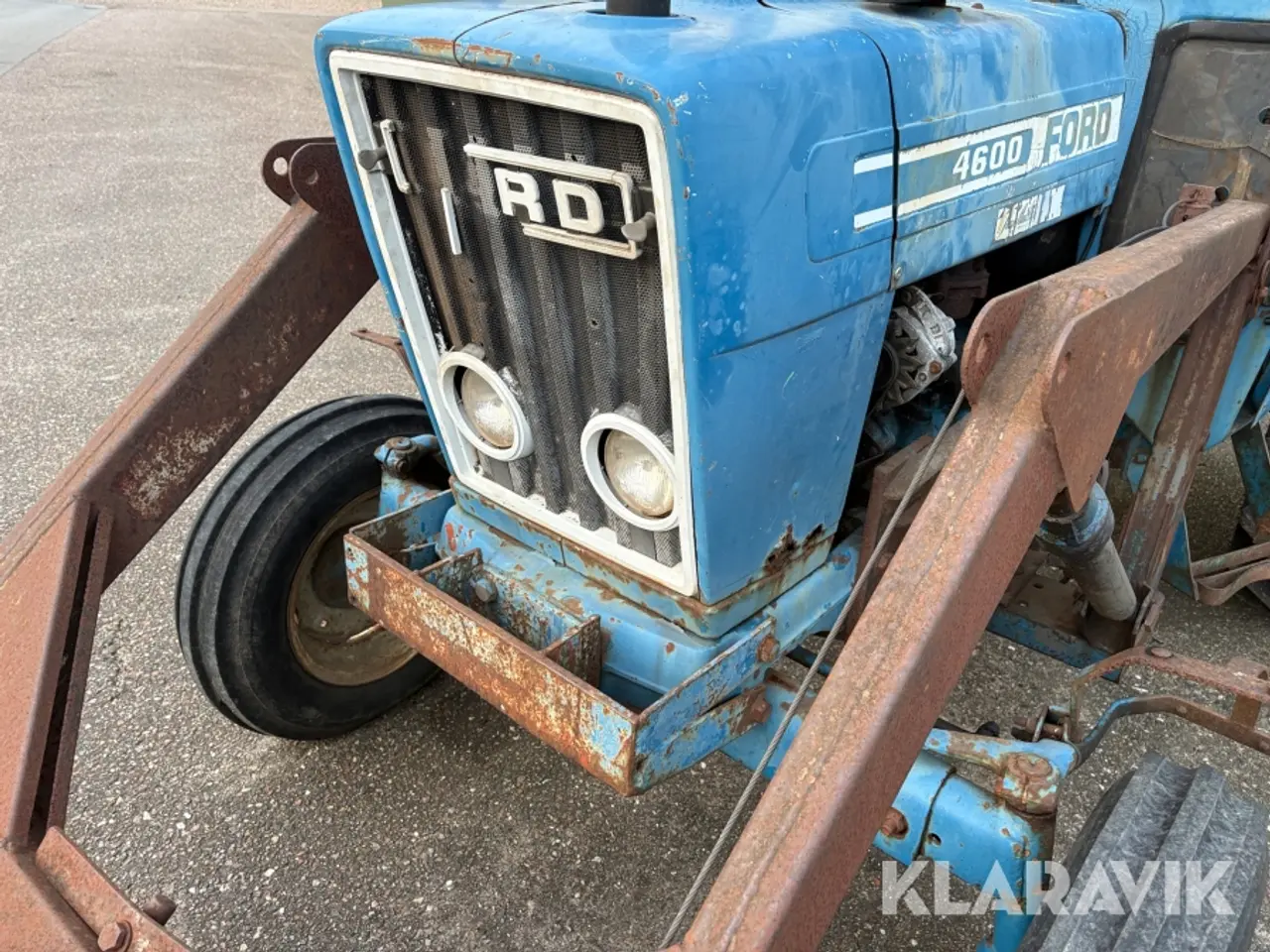 Billede 12 - Vetaran traktor Ford 4600 - med frontlift