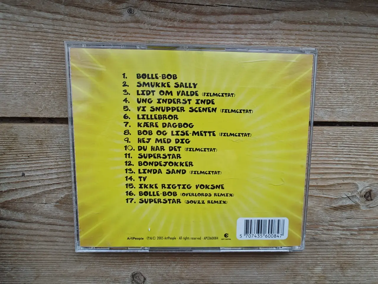 Billede 2 - Bølle Bob & Smukke Sally CD