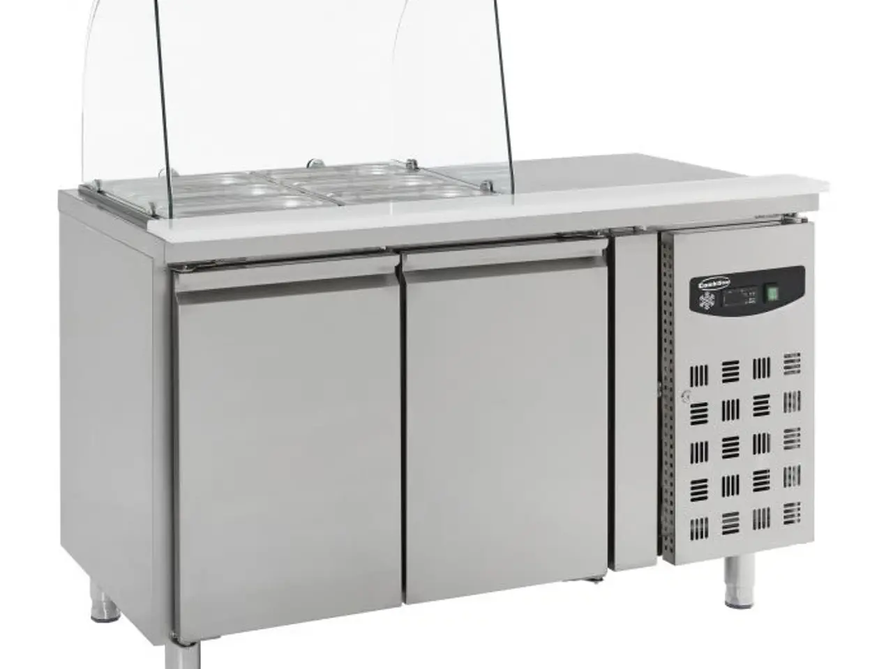 Billede 1 - Saladette – med 2 låger og glas - 314 liter