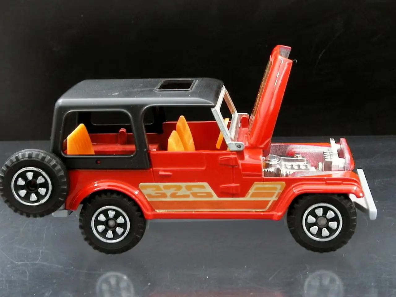 Billede 4 - Modelbil: JEEP 132 + Vintage MC