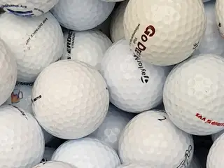 100 stk gode blandede golfbolde