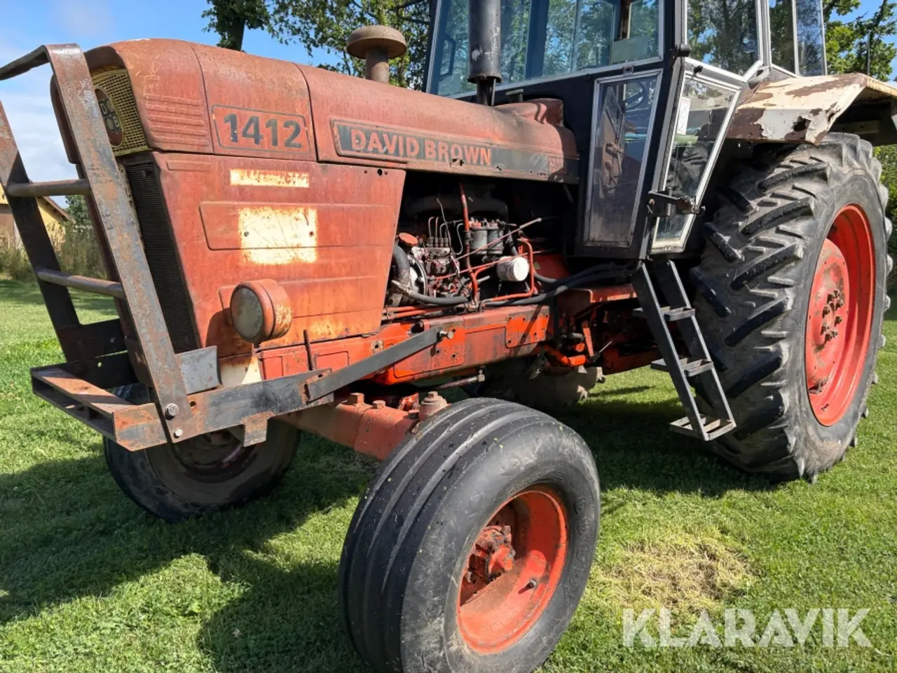 Billede 11 - Veterantraktor David Brown 1412