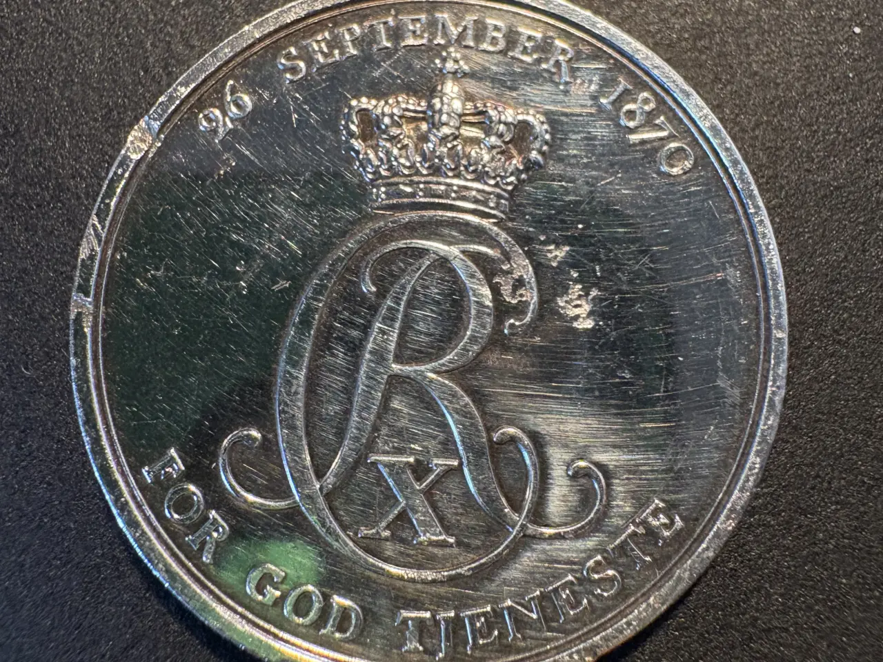 Billede 1 - Fortjenst medalje 26. september 1870