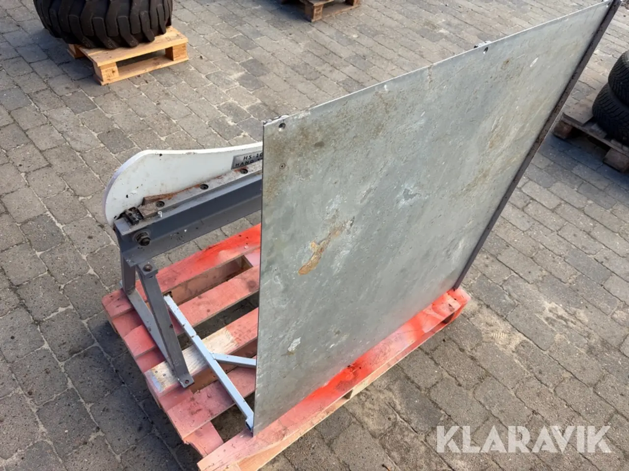 Billede 5 - Pladesaks med bord HS1000