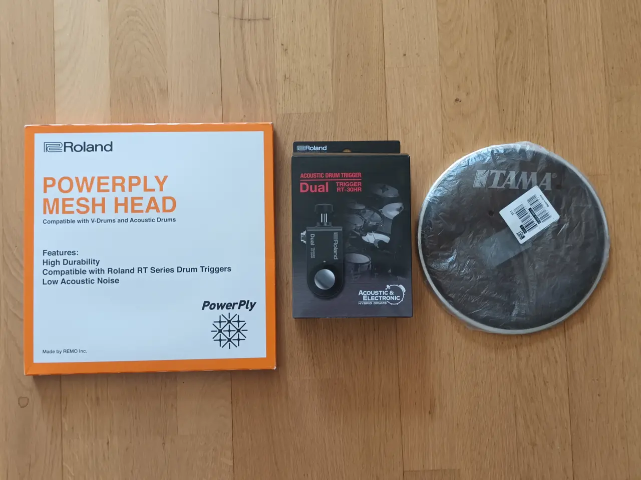 Billede 1 - Roland RT-30HR + Roland MH2-08"+Tama 08" Mesh Head