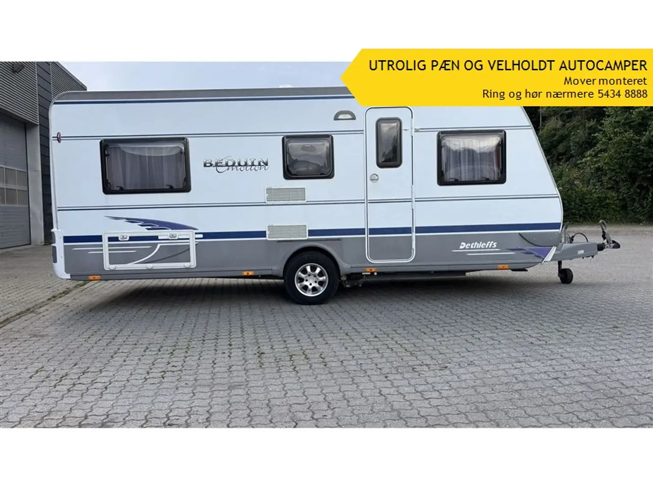 Billede 1 - 2007 - Dethleffs Beduin Emotion 515 V Pæn og velholdt campingvogn