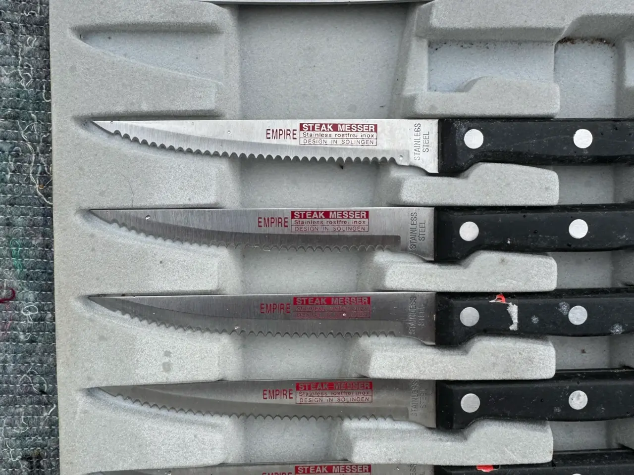 Billede 2 - Empire knivsæt i kuffert – Designet i Solingen – S
