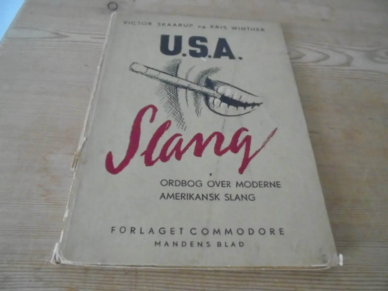 Billede 1 - U.S.A.-slang. Slangordbog fra 1946