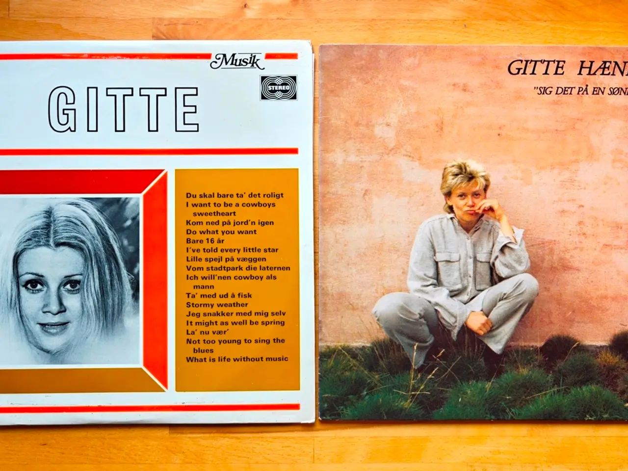 Billede 1 - LP, Gitte Henning x2