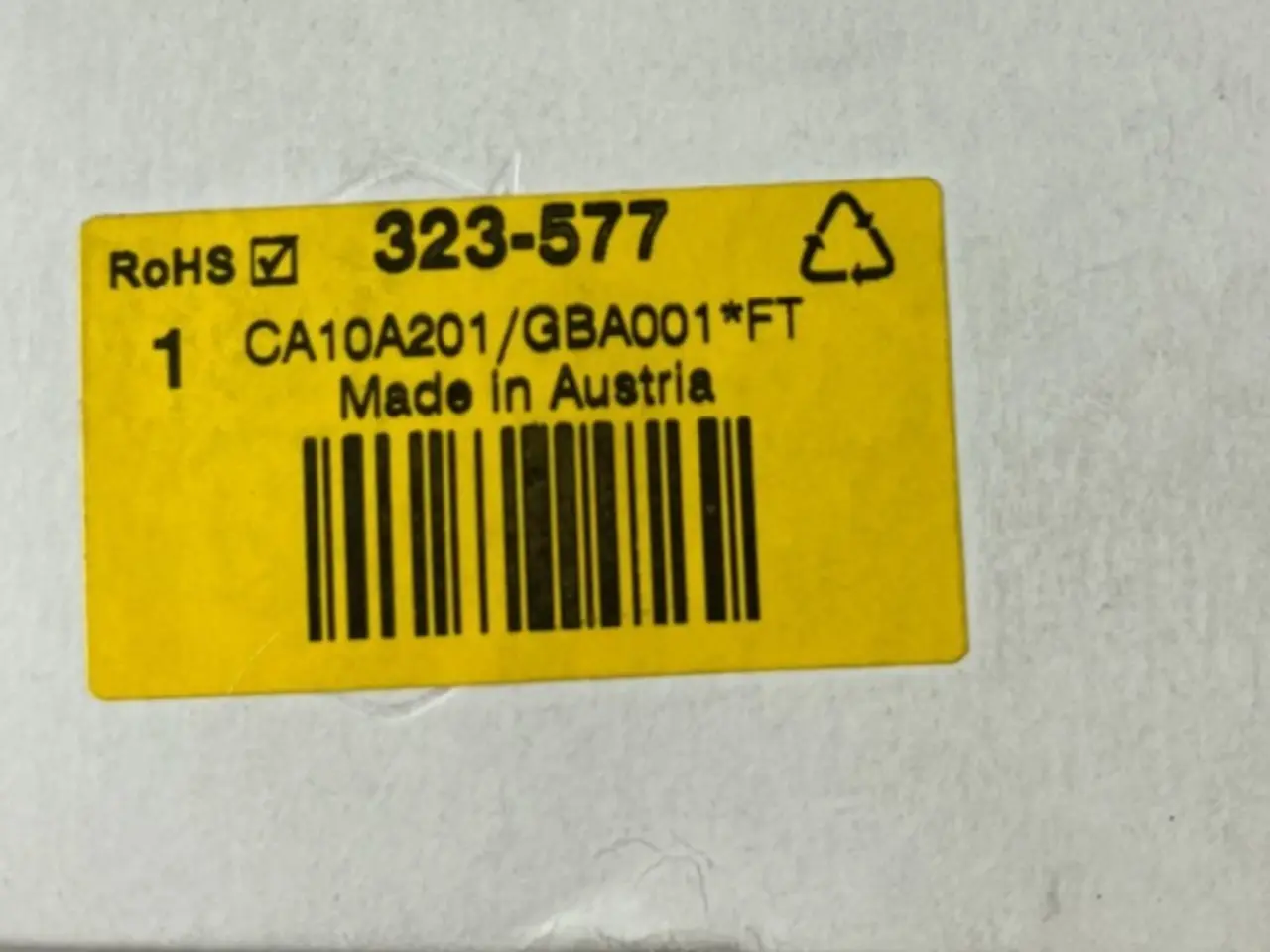 Billede 1 - Kraus & Naimer CA10A201/GBA001*FT Rotary Cam 20 A