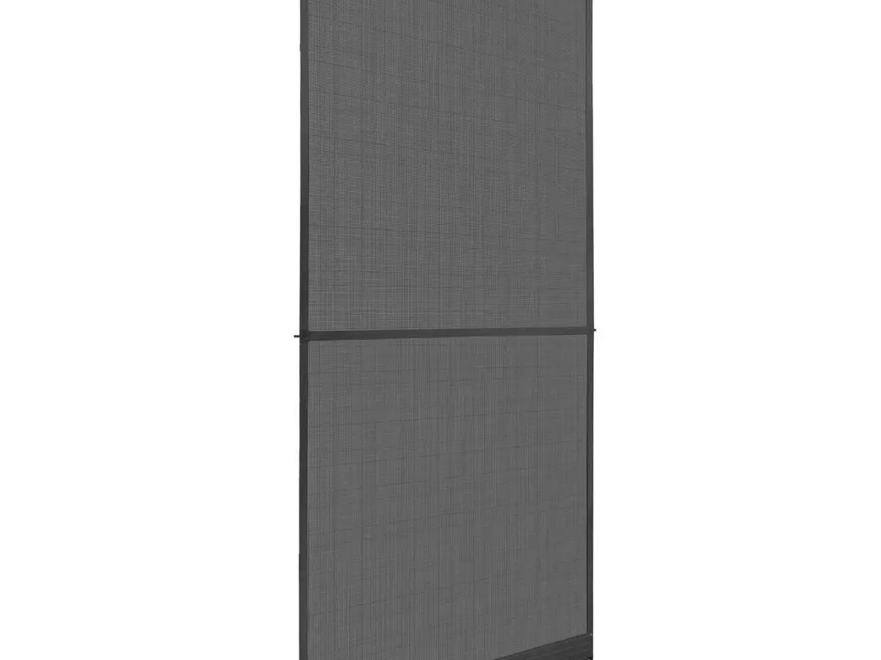 Billede 1 - Svingbart insektnet Anthracit og sort 100 x 215 cm