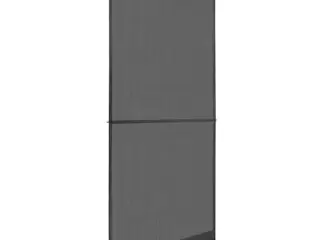 Svingbart insektnet Anthracit og sort 100 x 215 cm