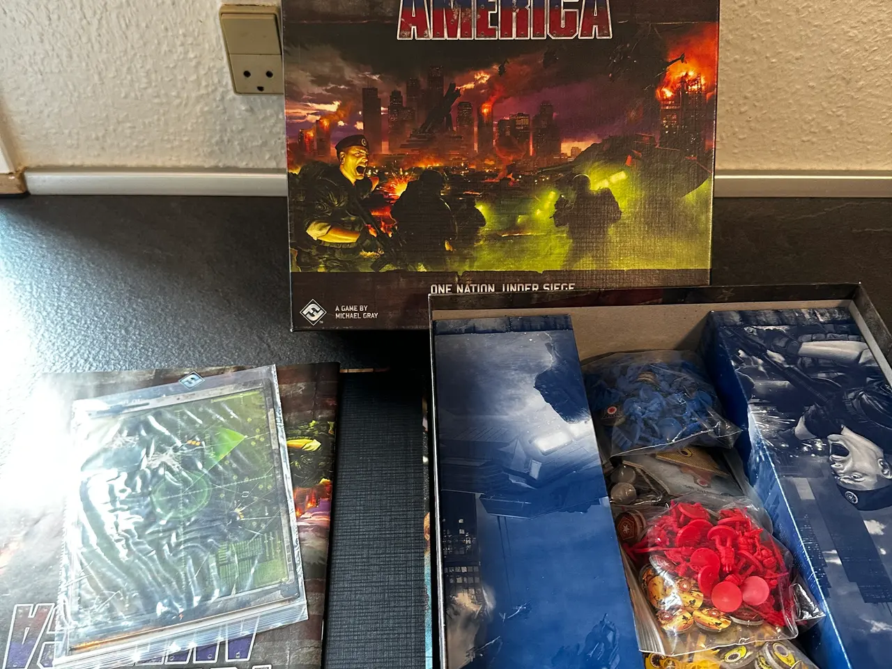 Billede 2 - Fortress America – Komplet med alle miniaturer
