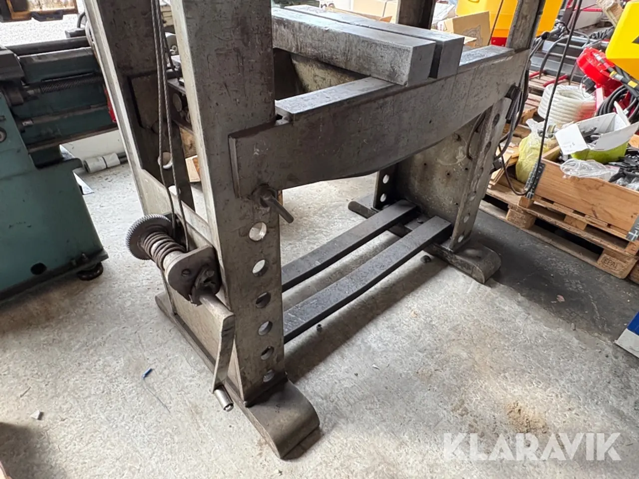 Billede 9 - Hydraulisk presser Stenhøj Hydraulik A/S 100 Ton