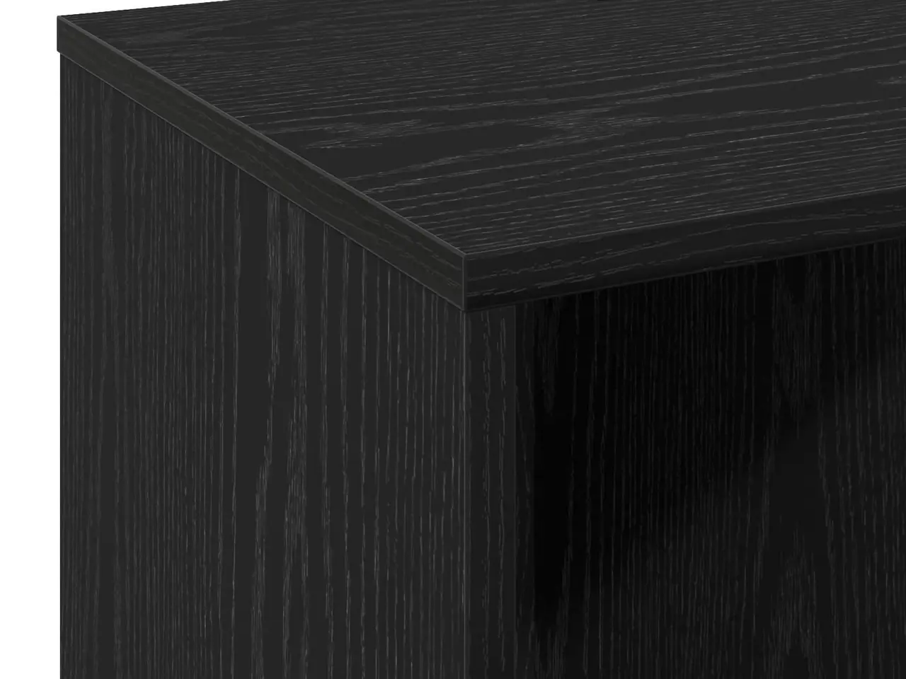 Billede 7 - Pladeskab i sort eg 44,5 x 36,5 x 74,5 cm