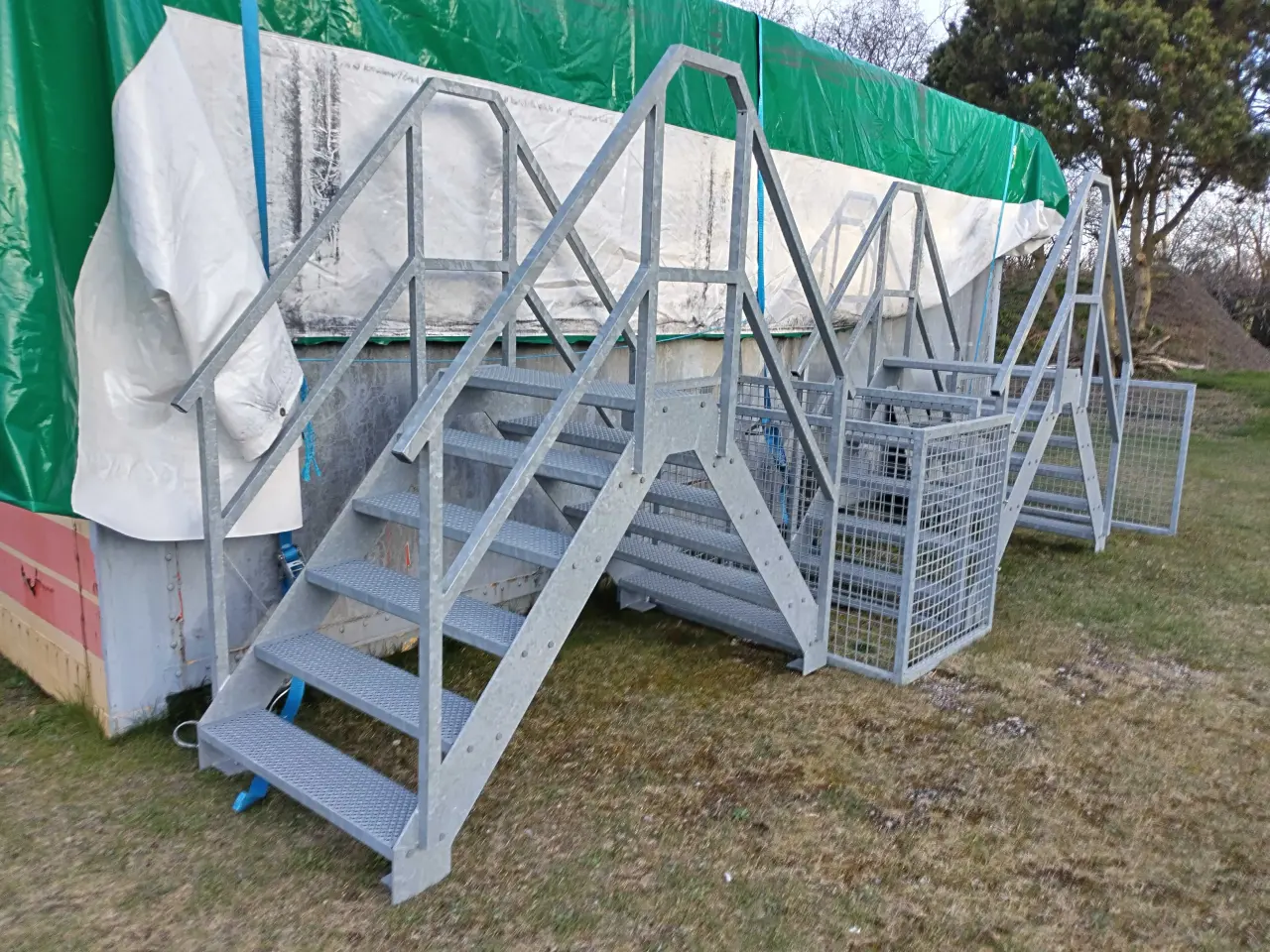 Billede 2 - Varmt Galvaniserede trapper