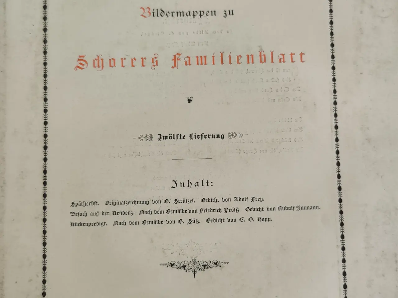 Billede 3 - Gammelt kobbertryk.