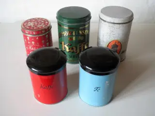 Kaffe-, te- og kakaodåser