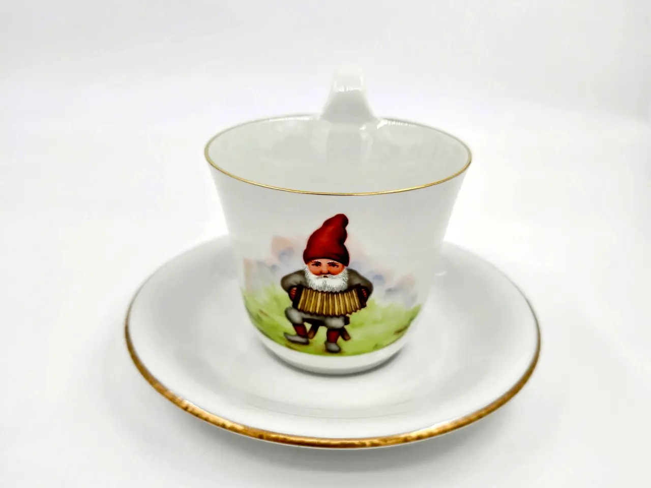 Billede 6 - Nissekop og underkop Porcelæn 