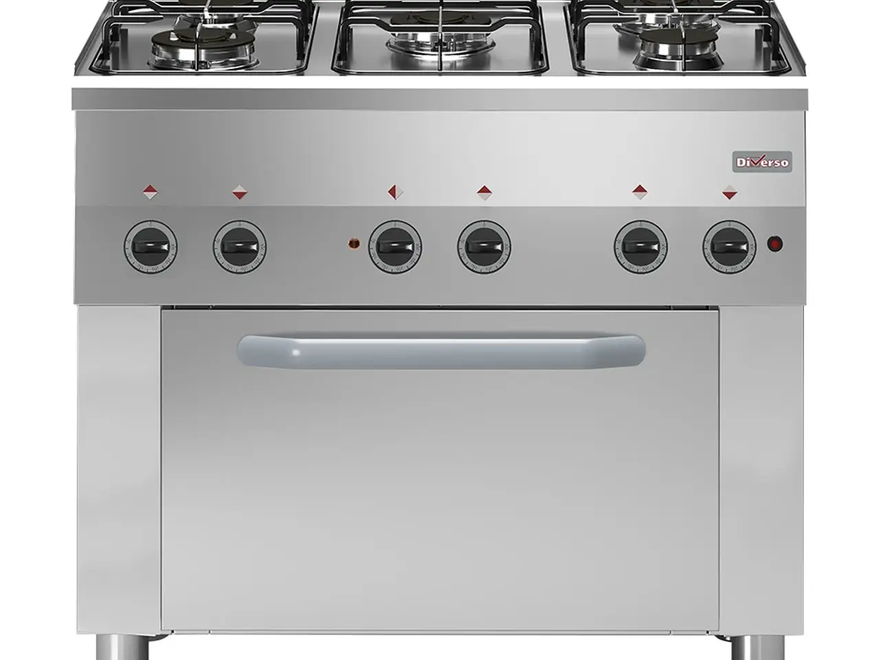 Billede 1 - Gaskomfur 5 blus (3x 3,3 kW & 2x 2,8 kW)