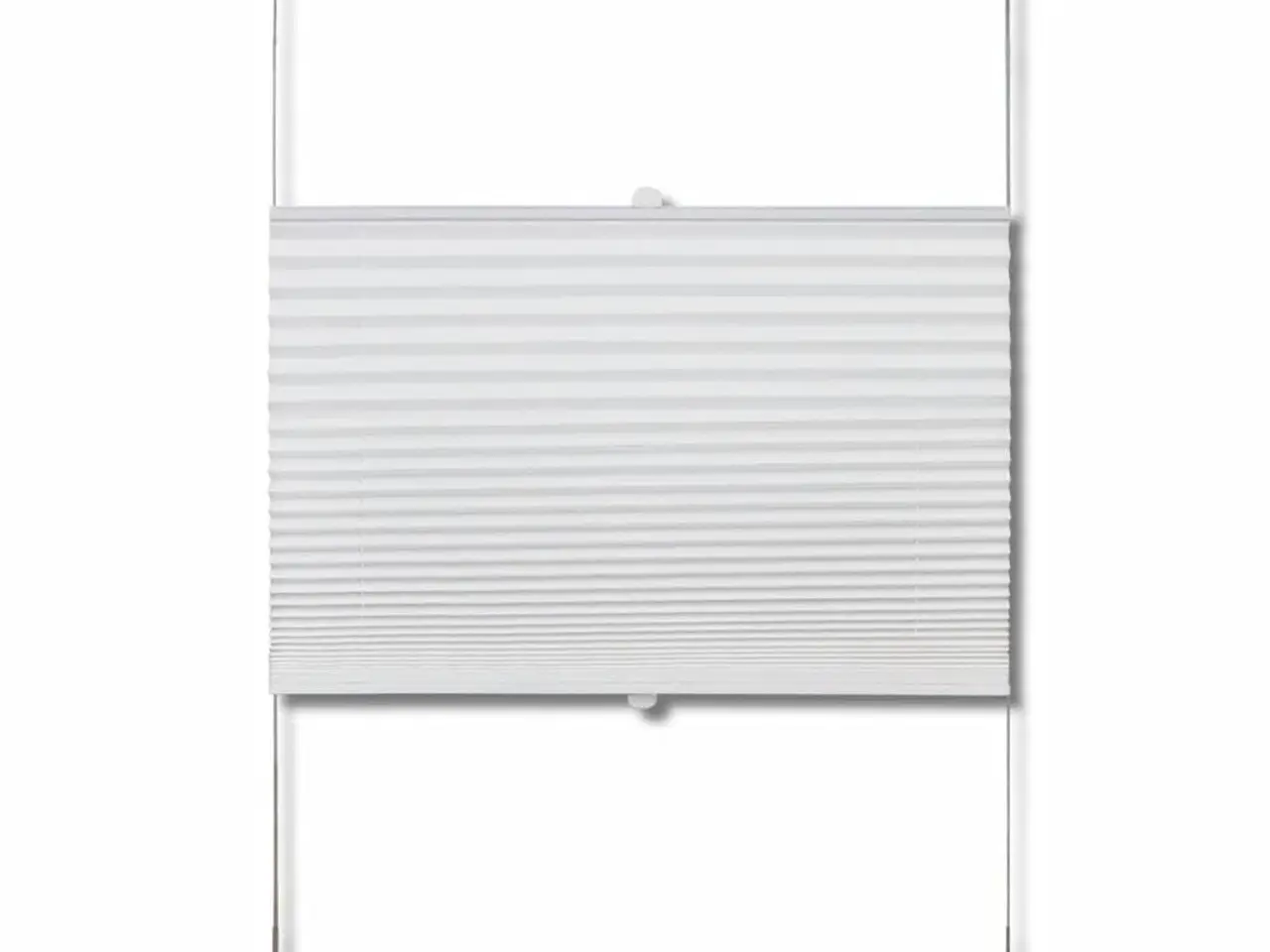Billede 4 - Plisségardin 90 x 100 cm - hvid