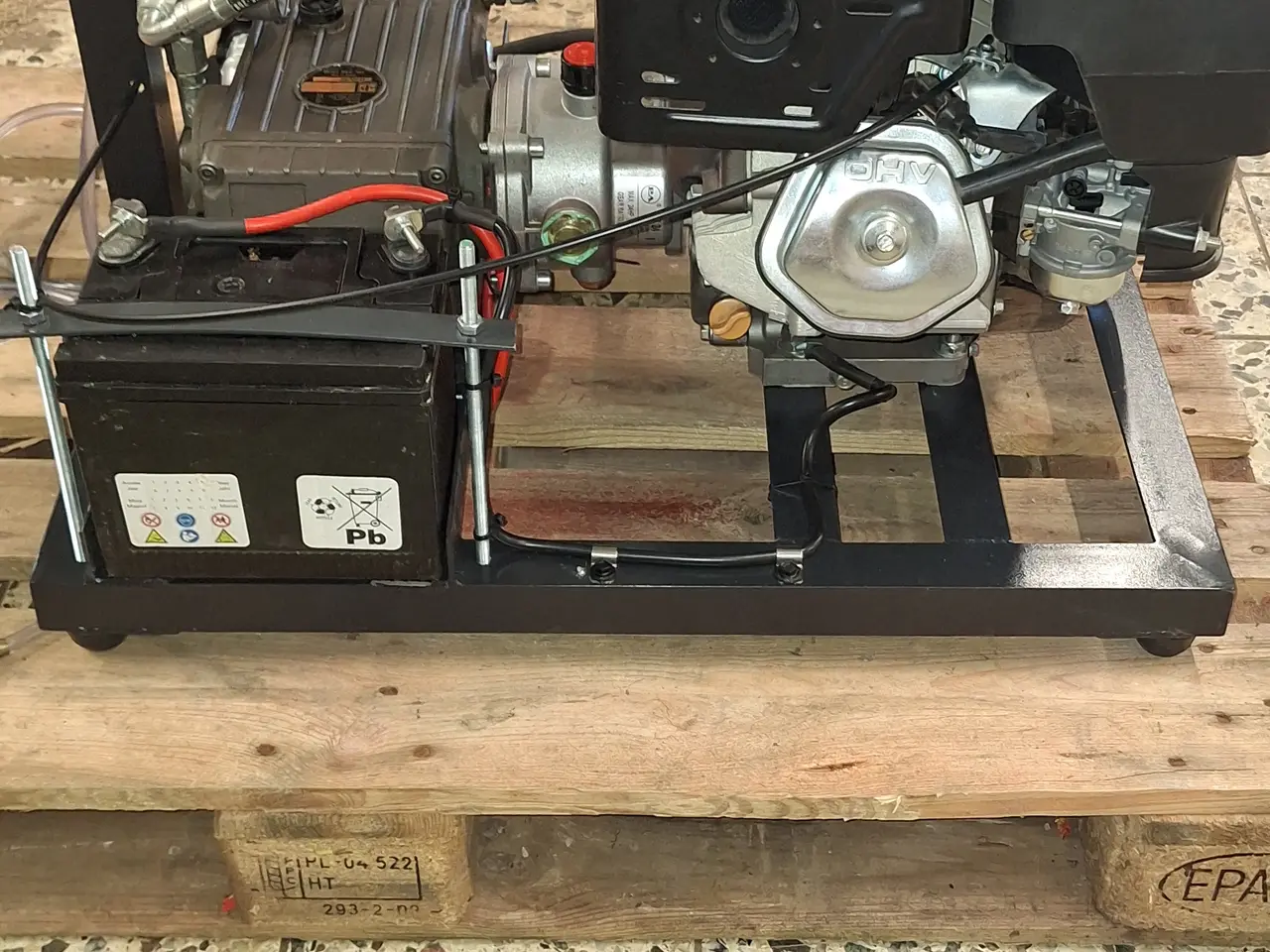 Billede 2 - Benzin LONCIN 389cc 160bar højtryksrenser 