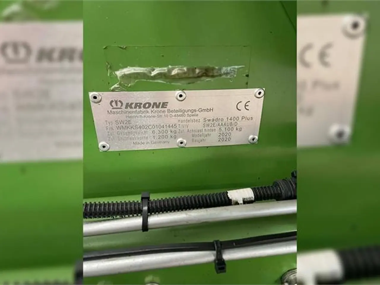 Billede 7 - Krone Swadro 1400 plus Model PLUS