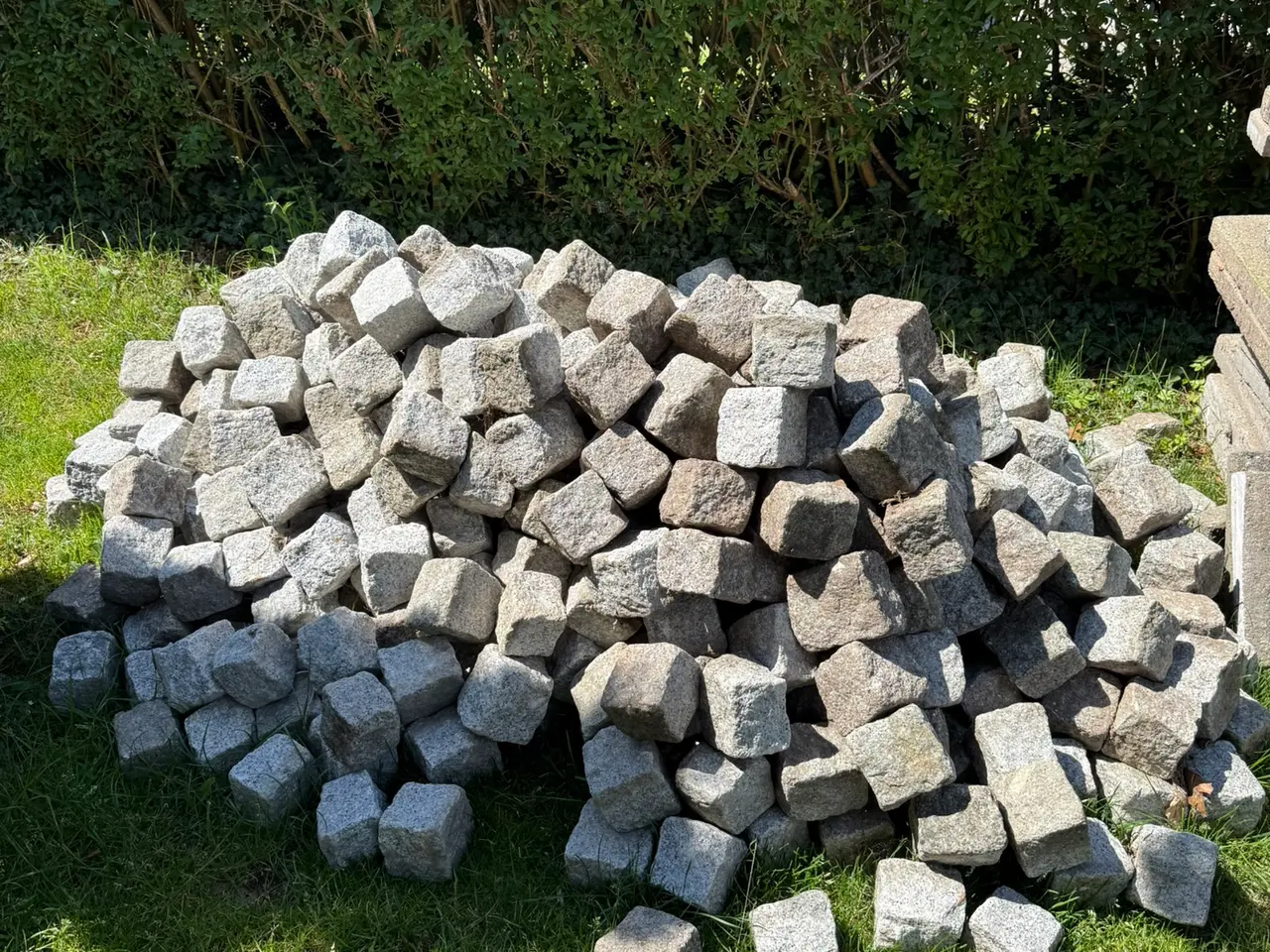 Billede 1 - Chaussesten grå 3kr stk