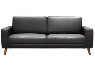 Hjort Knudsen Slagelse sofa Semianilin læder