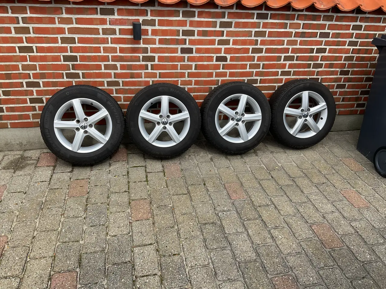Billede 1 - Org wv fælge med fine Micilin vinterdæk