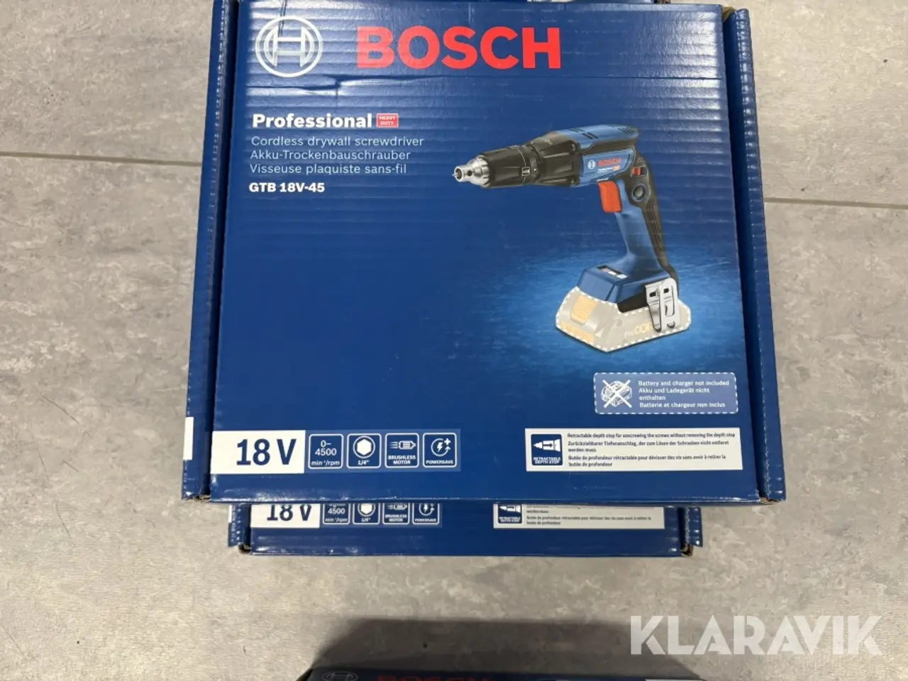 Billede 3 - Parti akku værktøj Bosch 6 maskiner.