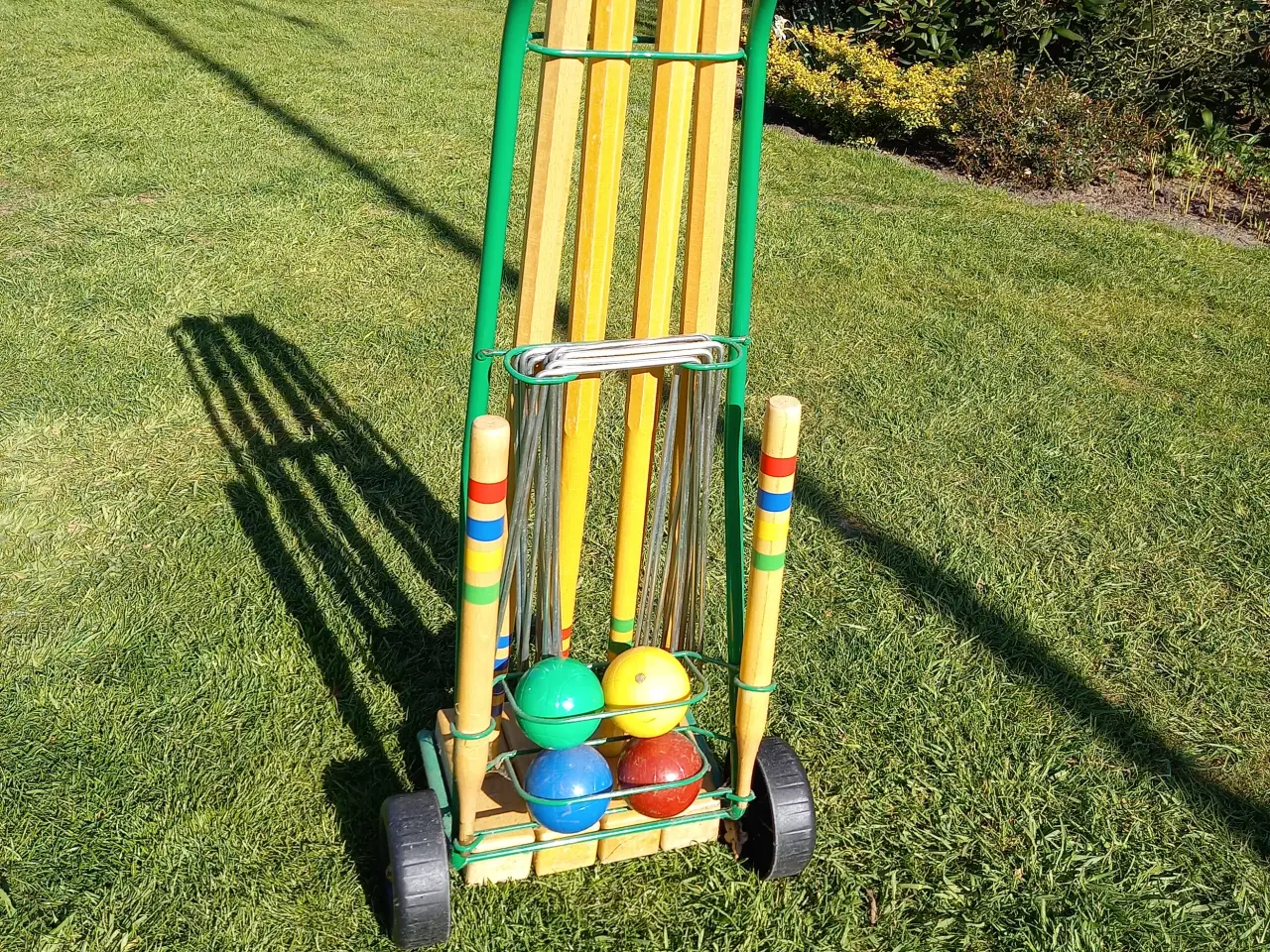 Billede 2 - Krocket med vogn 4 personer