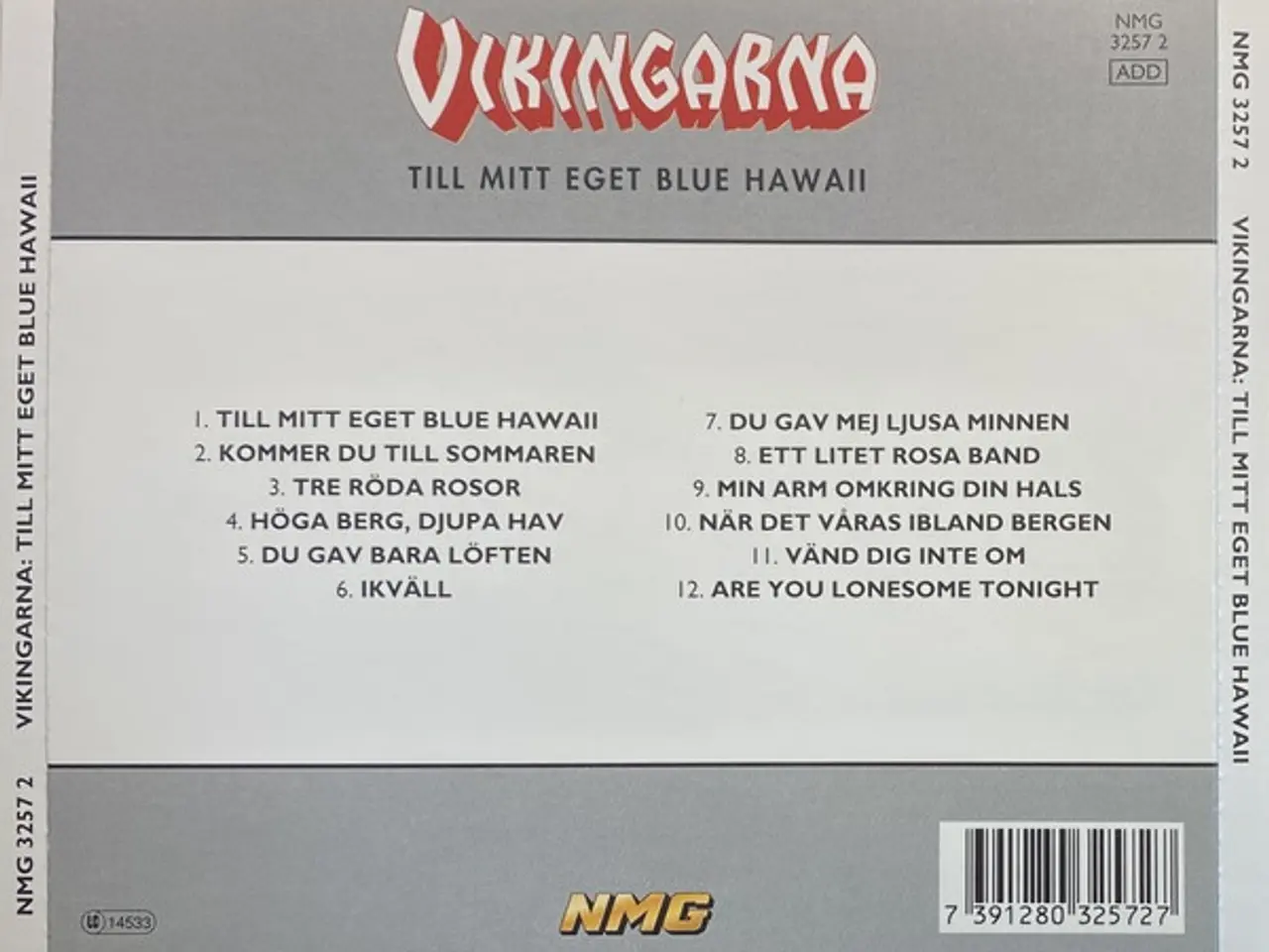 Billede 2 - Vikingarna – Till Mitt Eget Blue Hawaii – CD